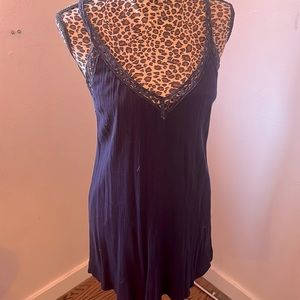 Navy blue mini dress size medium